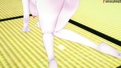 Hinata cheats on Naruto at his wedding day raw NTR blowjob