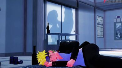 Hinata cheats on Naruto at his wedding day raw NTR blowjob