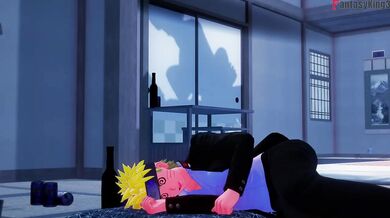 Hinata cheats on Naruto at his wedding day raw NTR blowjob