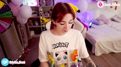 Ginger teen stripped tease slurps hot coffee naked