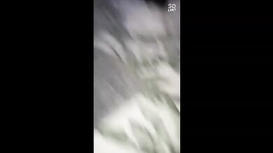 Snow bunny destroyed by BBC choked on big black cock