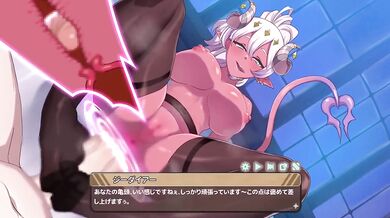 Succubus destroys man with her footjob then creampies his face raw
