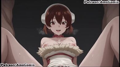 Dr Stone Hentai Ogawa Yuzuriha Big Tits Blowjob Rough Cum