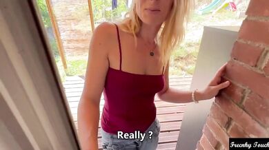 FrenchyTouchXXX deep throat gagging POV with real couple