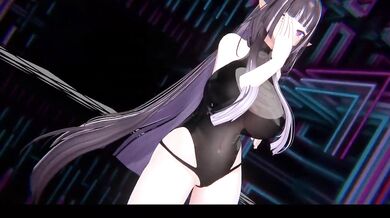 RBB strip dance onslaught Elf VTuber MMD unleashed in Hentai