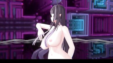 RBB strip dance onslaught Elf VTuber MMD unleashed in Hentai