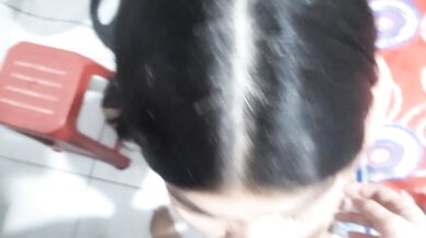Colombian stepmom with a big ass deepthroats you till you cum all over her face