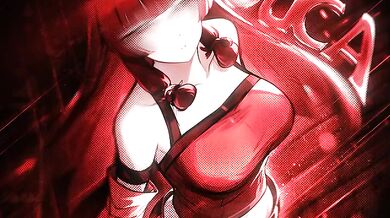 Red haired big tits anime girl dancando funk wrecked by Brazilian phonk