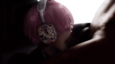 Asian FemBoy Gets Blacked Raw Public Sex at diner