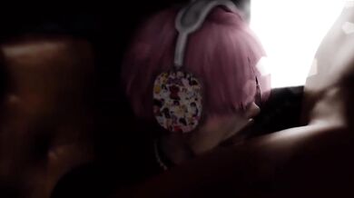 Asian FemBoy Gets Blacked Raw Public Sex at diner