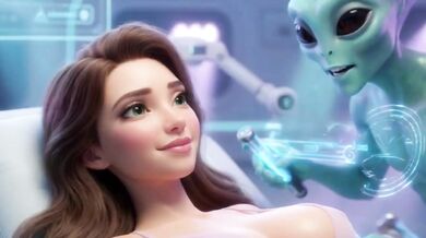 Her juicy apartment has three aliens begging for relief