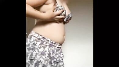 My tits alone leaked for your OnlyFans Aurora Gioia98 massaged till they dripped