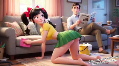 Barrio Beauty Gets Filthy While Cleaning Her Colorful Home