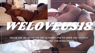 Tied to bed getting face fucked by ebony cheating wife