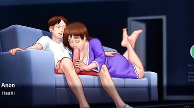 Debbie’s Juicy Stepdaughter Cinema Creampie