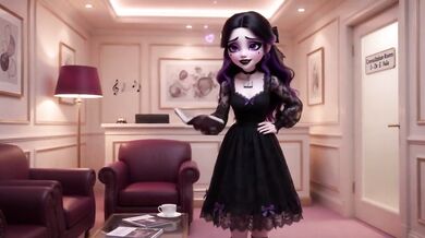 Gothic Woman Gets First Doctor Exam First Time Gentle Care Medical Fetish Role Play