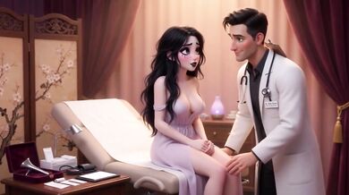 Gothic Woman Gets First Doctor Exam First Time Gentle Care Medical Fetish Role Play