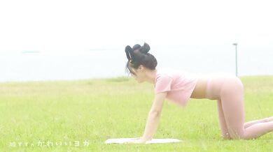 See Through Leggings Yoga Compilation Deep Thong Gushers