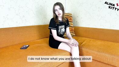 Goth girl forgave him after cheating with hard doggystyle and facial cum