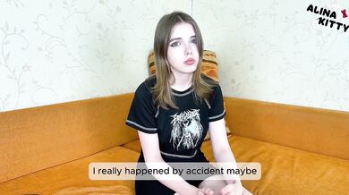 Goth girl forgave him after cheating with hard doggystyle and facial cum