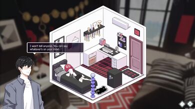Happy student teased till she gushes in japanese game