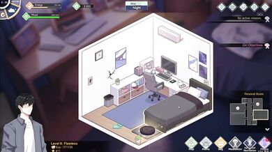 Happy student teased till she gushes in japanese game