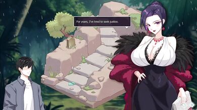 Happy student gets stuffed in japanese gaming dungeon