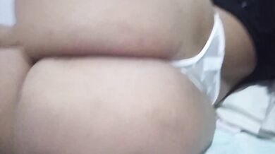 Mexicana college student gets destroyed touching her pussy while watching porn
