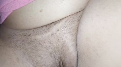 Hot milf stretched by big dick until gushing creampie