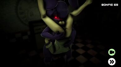 Bonfie the naughty bunny gets her tight cunt pounded hard and filled with cum in the NightGuard gallery