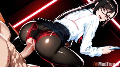Teacher Tifa Lockhart Midnight Detention Hentai Hardcore Blowjob