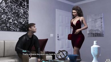 My Bimbo Dream 30 she jerks him with her sexy feet