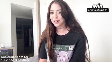 Stepsis teases me raw in my bed no panties thick ass riding my cock