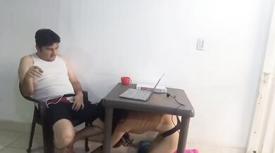 Stepdad fucks daughter’s throat raw then drowns her in his cum