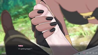 Hentai cartoon virgin gets fucked raw in a video game fantasy