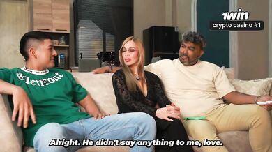 Busty Latina milf gets fucked hard by husband’s best friend while he’s clueless