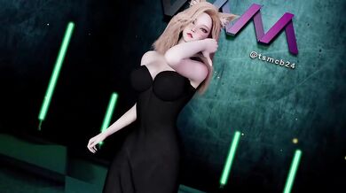 Blonde MILF’s big ass scream gets wrecked in hentai cartoon