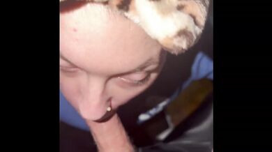 Blowjob gone wild new monster cock sleeve cum drenched pussy eating orgasm