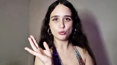 Argentina dominatrix destroyed submissive manicero with verbal humiliation