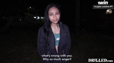 Pregnant Latina Teen Gets Pounded Rough POV Anal