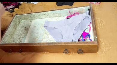 Milf panty drawer raided cum exploding fetish solo