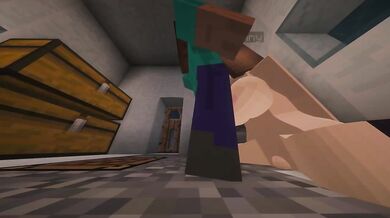 Jenny's massive tits destroyed by my throbbing cock POV animation