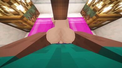 Jenny's massive tits destroyed by my throbbing cock POV animation