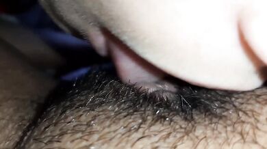 Hot lesbian threesome destroyed my wet panties with cum and pussy in mouth