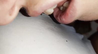 Hot lesbian threesome destroyed my wet panties with cum and pussy in mouth