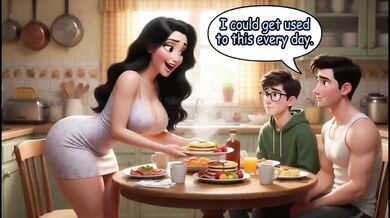 StepMom’s Secret Weekend at the Beach Chalet messed up her tight pussy bad