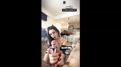 Bobbigtula's massive cock gagging my white throat raw extreme oral