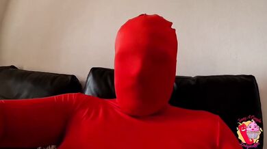 Her new neighbor a red mime fucks her ass raw with anal creampie