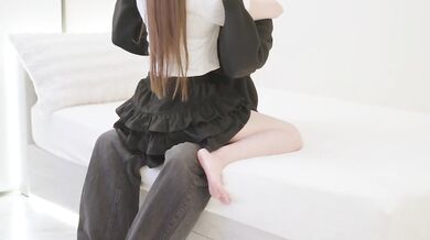 His girlfriend’s filthy moan leaks when she’s filled with his cum japanese amateur cumshot