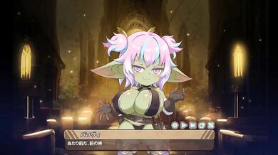 Nun cowgirl creampie destroys huge tits in ecchi eroge climax